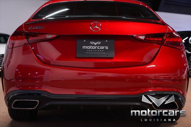 used 2022 Mercedes-Benz C-Class car, priced at $34,900