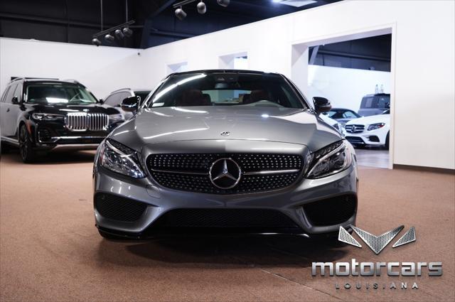 used 2018 Mercedes-Benz C-Class car, priced at $27,900