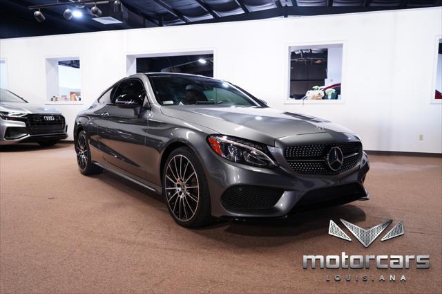 used 2018 Mercedes-Benz C-Class car, priced at $27,900