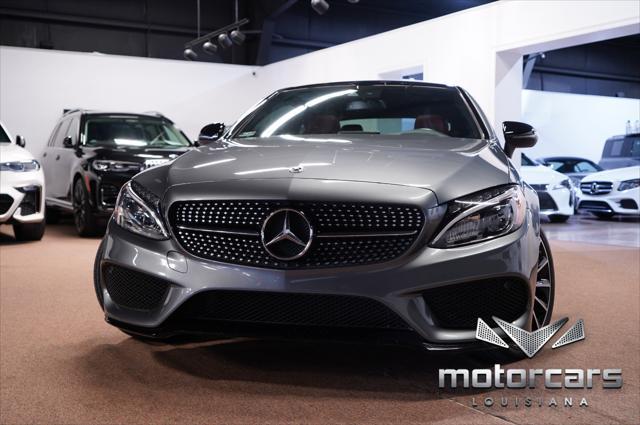 used 2018 Mercedes-Benz C-Class car, priced at $27,900