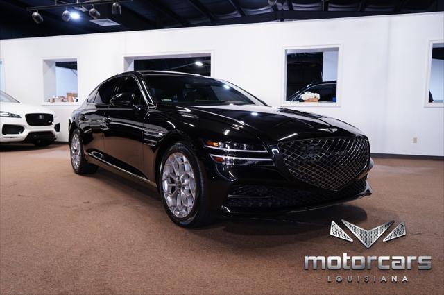 used 2021 Genesis G80 car, priced at $37,900