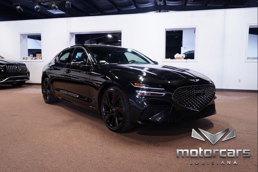 used 2023 Genesis G70 car, priced at $32,900