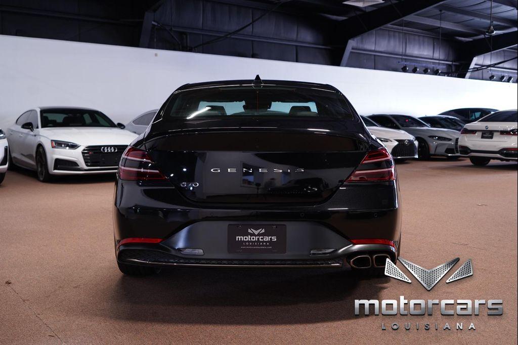 used 2023 Genesis G70 car, priced at $32,900