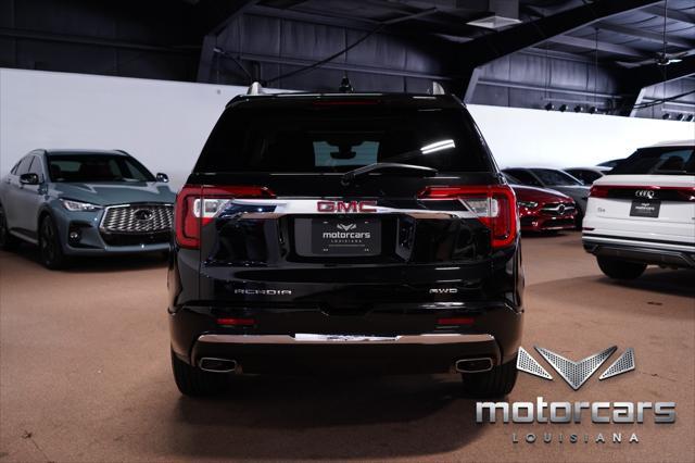 used 2022 GMC Acadia car, priced at $38,900