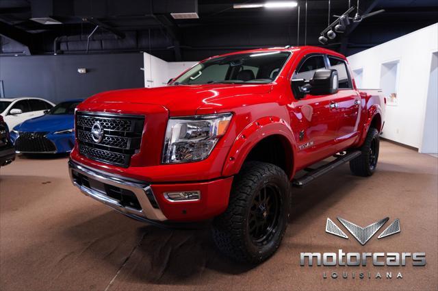 used 2021 Nissan Titan car, priced at $40,900