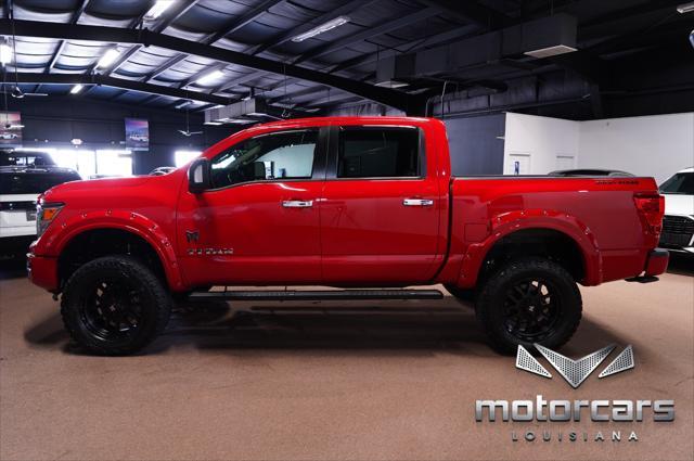 used 2021 Nissan Titan car, priced at $40,900