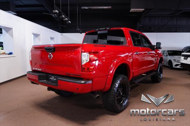 used 2021 Nissan Titan car, priced at $40,900