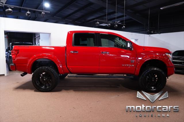 used 2021 Nissan Titan car, priced at $40,900