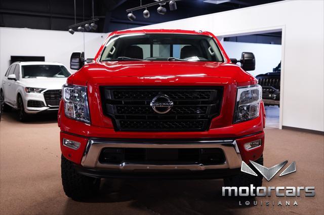 used 2021 Nissan Titan car, priced at $40,900