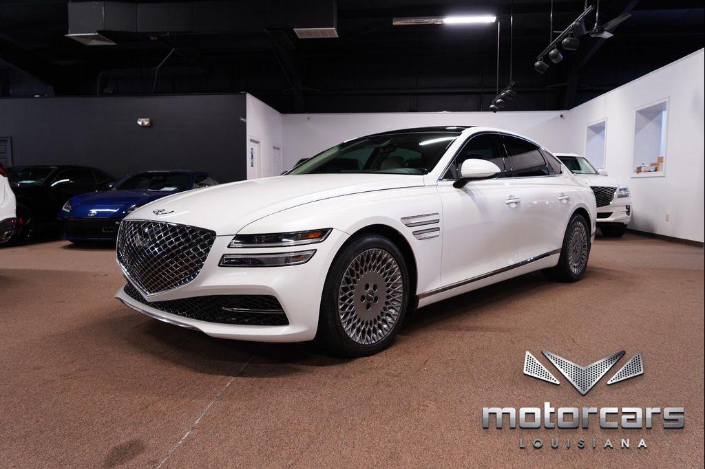 used 2022 Genesis G80 car, priced at $30,900