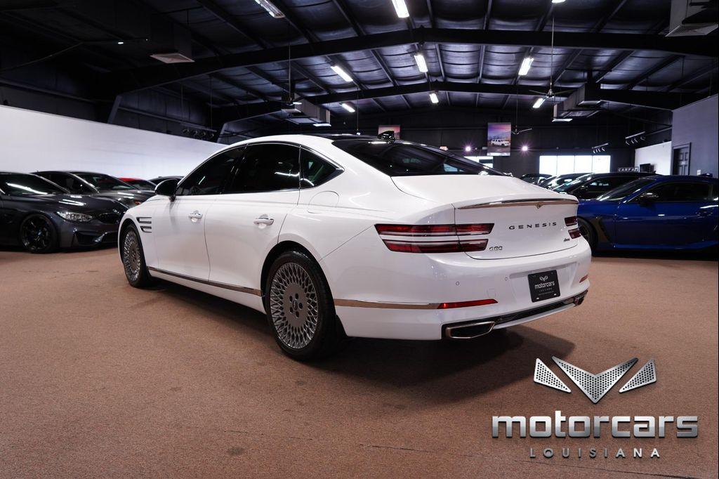 used 2022 Genesis G80 car, priced at $30,900