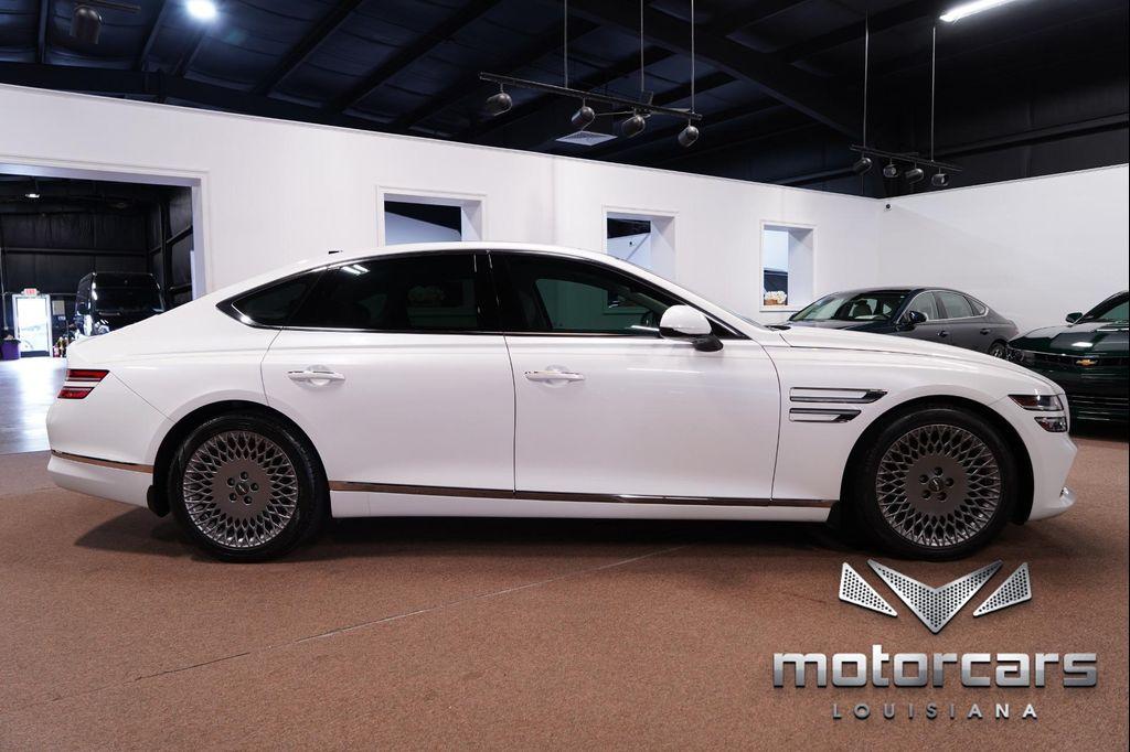 used 2022 Genesis G80 car, priced at $30,900