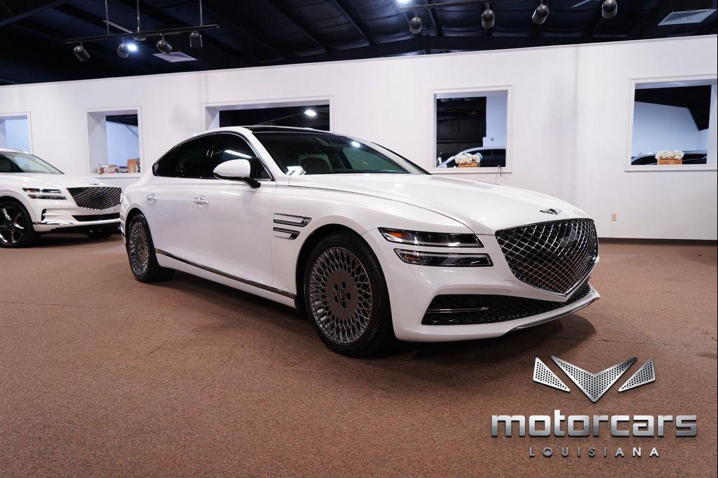 used 2022 Genesis G80 car, priced at $30,900