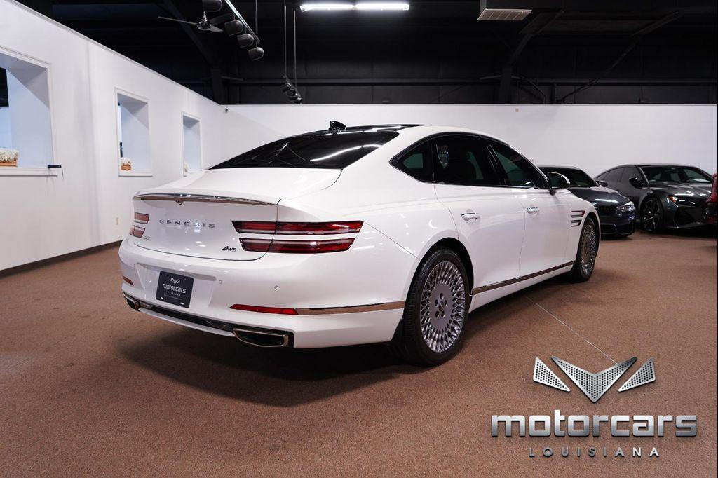 used 2022 Genesis G80 car, priced at $30,900