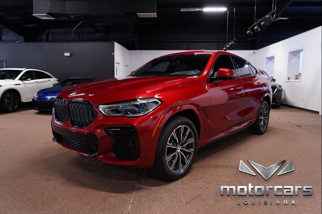 used 2022 BMW X6 car, priced at $54,900
