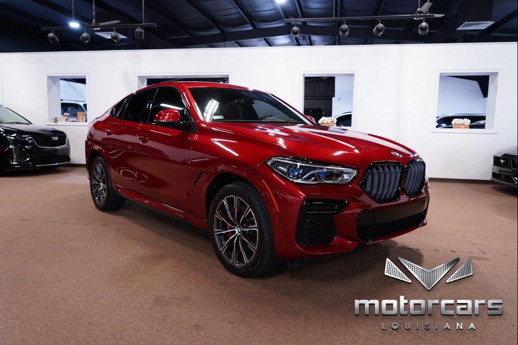 used 2022 BMW X6 car, priced at $54,900