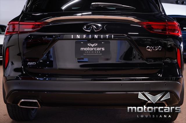 used 2021 INFINITI QX50 car, priced at $27,900