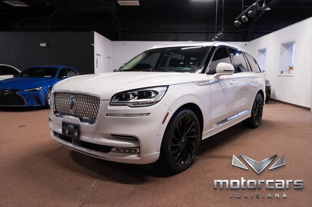 used 2021 Lincoln Aviator car, priced at $48,900