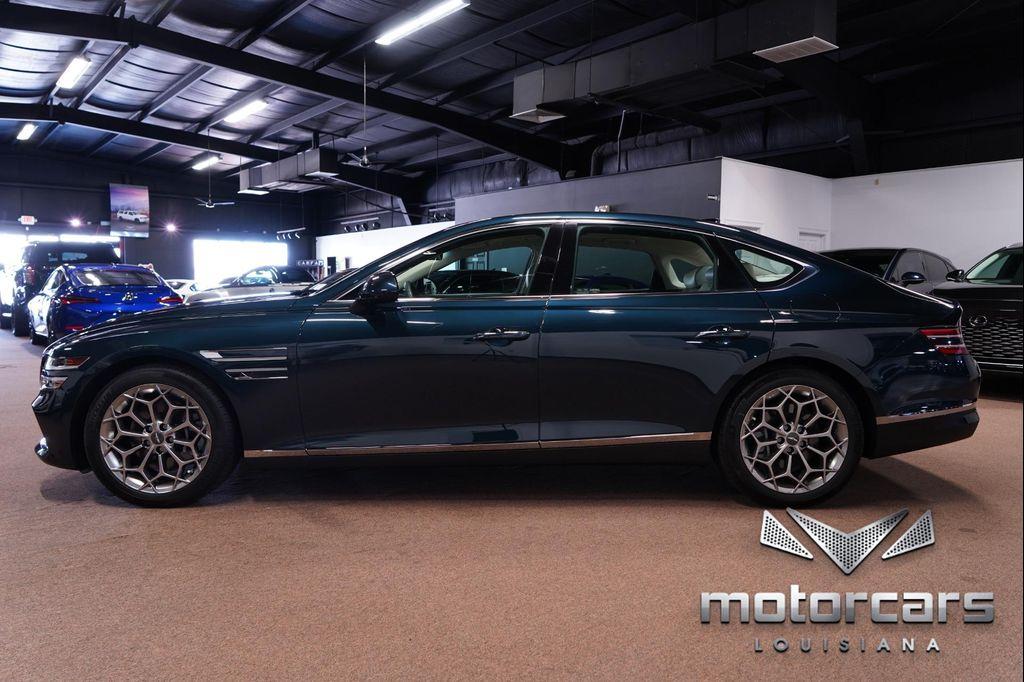 used 2021 Genesis G80 car, priced at $34,900