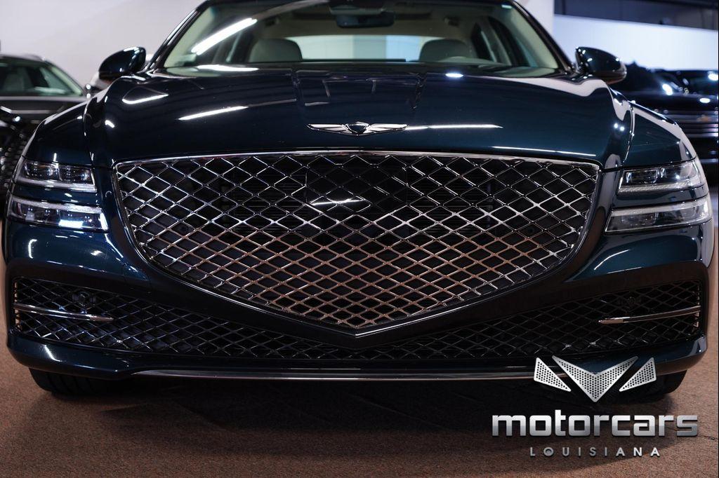 used 2021 Genesis G80 car, priced at $34,900