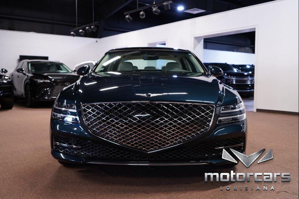 used 2021 Genesis G80 car, priced at $34,900