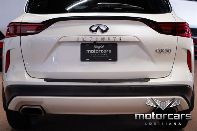 used 2022 INFINITI QX50 car, priced at $28,900