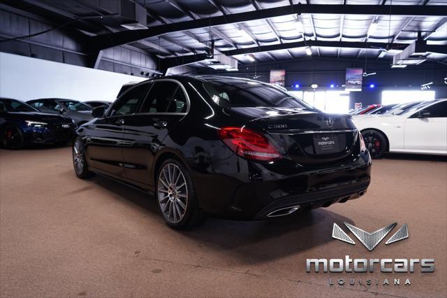 used 2018 Mercedes-Benz C-Class car, priced at $18,900