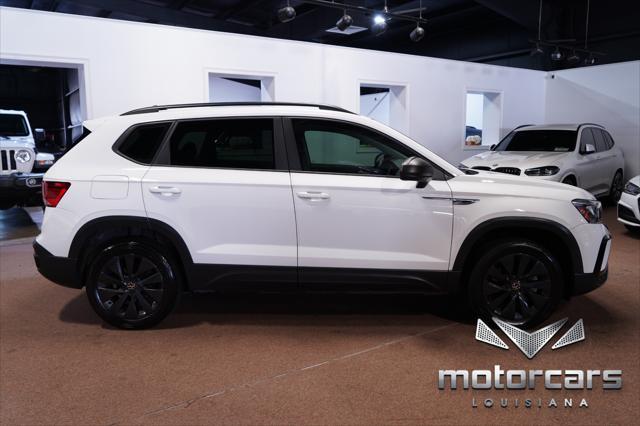 used 2022 Volkswagen Taos car, priced at $17,900