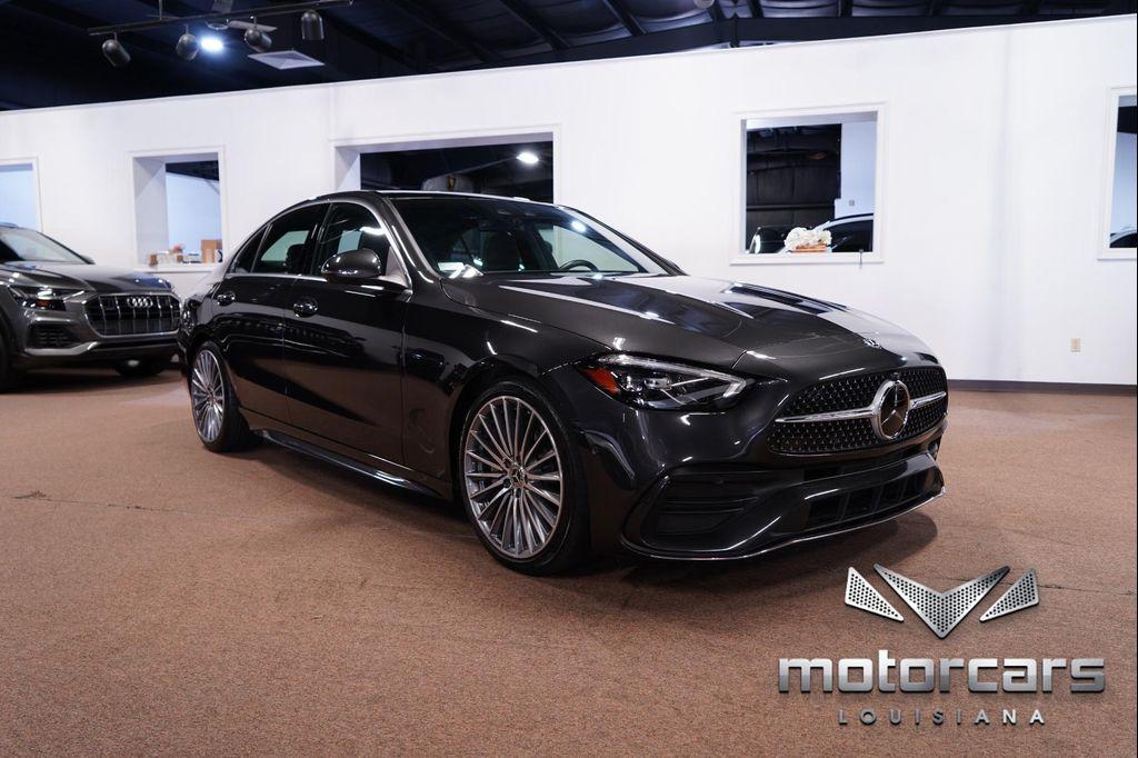 used 2022 Mercedes-Benz C-Class car, priced at $35,900