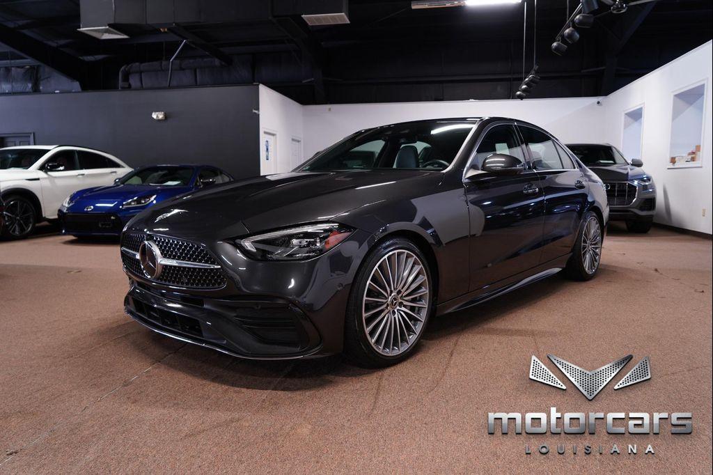used 2022 Mercedes-Benz C-Class car, priced at $35,900