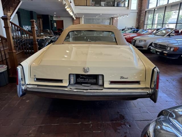 used 1976 Cadillac Eldorado car, priced at $29,900