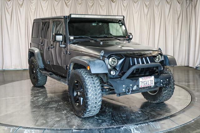 used 2017 Jeep Wrangler Unlimited car, priced at $22,995