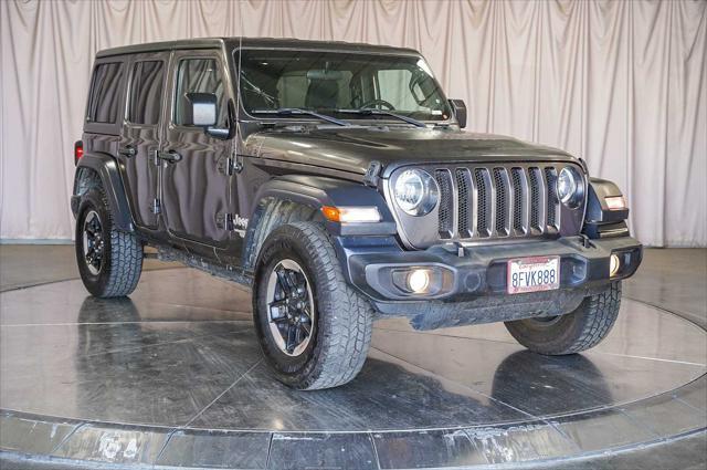 used 2018 Jeep Wrangler Unlimited car, priced at $23,935