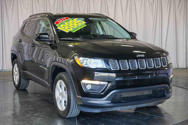 used 2021 Jeep Compass car, priced at $16,455