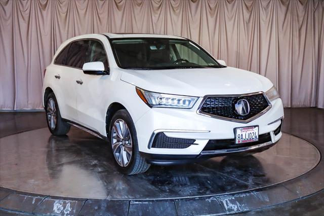 used 2018 Acura MDX car, priced at $22,991