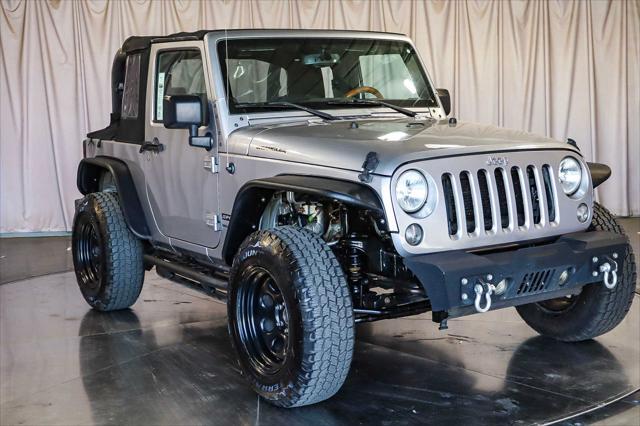 used 2017 Jeep Wrangler car, priced at $17,965