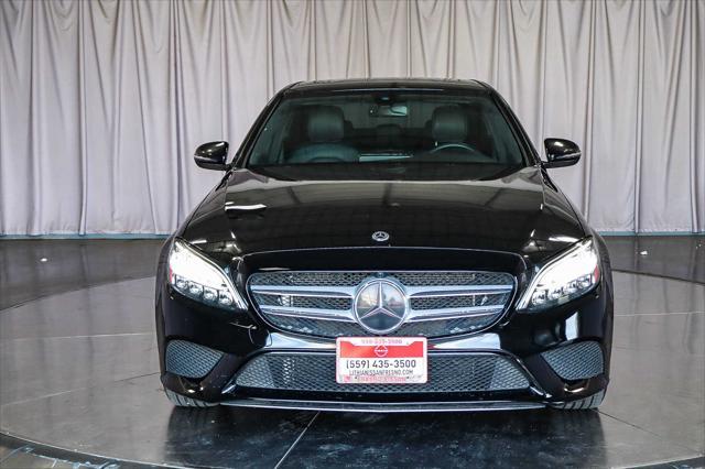 used 2021 Mercedes-Benz C-Class car, priced at $27,495