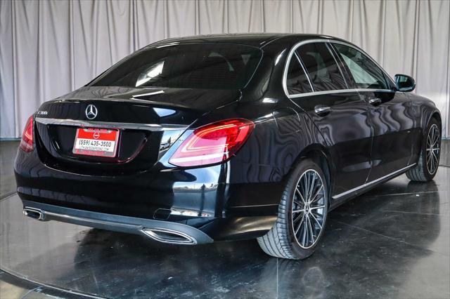 used 2021 Mercedes-Benz C-Class car, priced at $27,495