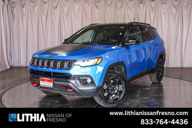 used 2023 Jeep Compass car, priced at $23,955