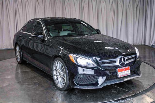 used 2017 Mercedes-Benz C-Class car, priced at $16,991