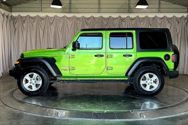 used 2020 Jeep Wrangler Unlimited car, priced at $24,650