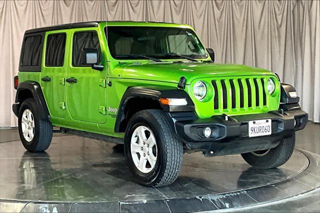 used 2020 Jeep Wrangler Unlimited car, priced at $24,650