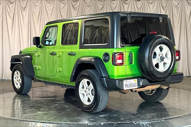 used 2020 Jeep Wrangler Unlimited car, priced at $24,650