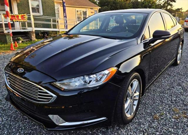 used 2018 Ford Fusion car, priced at $10,995