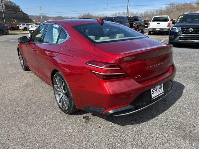 used 2023 Genesis G70 car, priced at $26,996