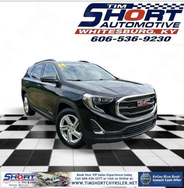 used 2018 GMC Terrain car, priced at $16,996