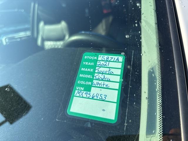 used 2021 Toyota Tundra car, priced at $38,996