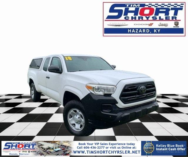 used 2018 Toyota Tacoma car, priced at $18,500