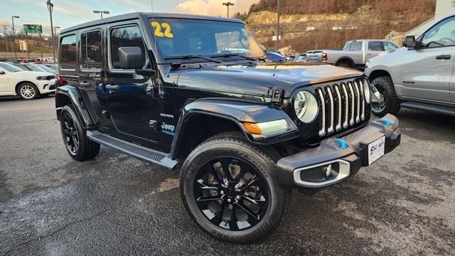 used 2022 Jeep Wrangler Unlimited 4xe car, priced at $29,500