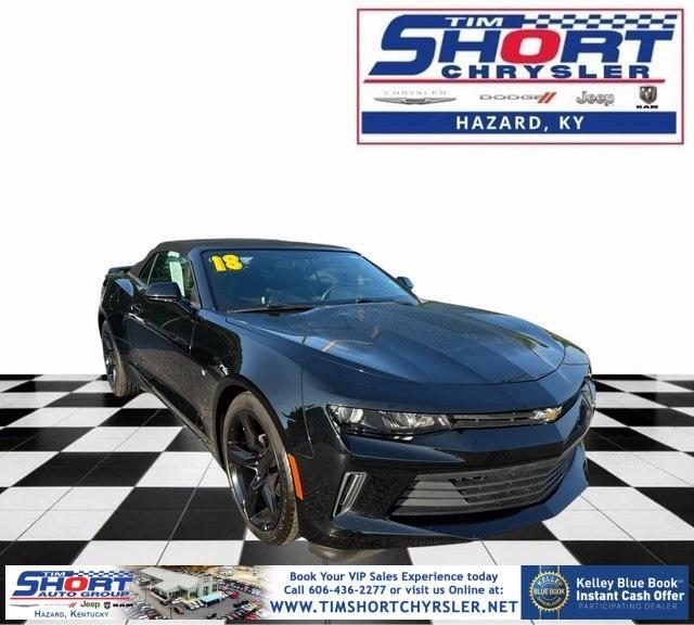 used 2018 Chevrolet Camaro car, priced at $26,996